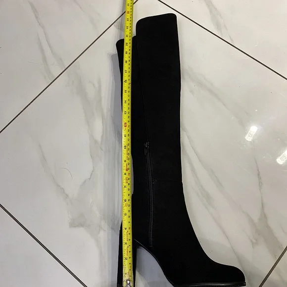 STUART WEITZMAN suede over the knee boots ankle zipper size 6 new condition ⭐️⭐️ - Picture 12 of 17